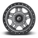 Polaris Ranger / General Anza D558 Matte Gunmetal Wheels with Fuel Gripper Tires